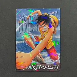 S0864 Luffy Holo Japanese One Piece x Ensky Card No.75 - Image 1