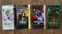 MTG Magic the Gathering Collector Booster 2-CARD SAMPLE Packs x4 FF MH3 LOTR PIP - Image 1