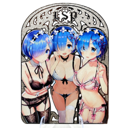 Rem - Random #/100 - Limited Edition Gold Metal Card - Goddess Story - Image 1