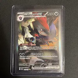 Pokemon TCG N's Zoroark EX Holo Card 185/159 Sv09: Journey Together - Image 1