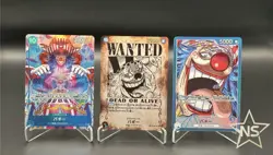 Buggy 3SET WANTED OP09-051 042 SP L Emperors in the New World One Piece Card JP - Image 1