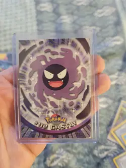 Gastly #92 Topps 2000 Pokemon TV Animation Series 2 Blue Logo Card - Image 1