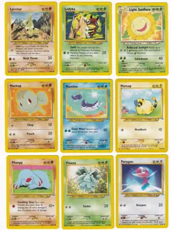 Pokemon Neo Destiny COMPLETE SET Common Vintage WOTC 33 Card Lot MP-NM - Image 3