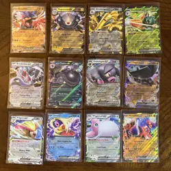 Mixed Lot of 151+ Pokemon Cards | SWSH - SV Sets, EX and V Rarity English Only - Image 3