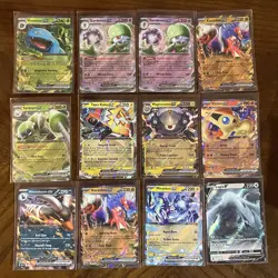 Mixed Lot of 151+ Pokemon Cards | SWSH - SV Sets, EX and V Rarity English Only - Image 4