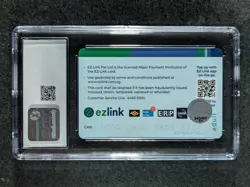 2024 Pokemon Center SINGAPORE 5TH ANNIVERSARY Limited EZ-Link Card CGC 9 - Image 2