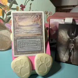 Magic the Gathering Underground Sea Revised Edition Dual Land Good Condition - Image 1