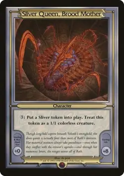 Sliver Queen, Brood Mother - Oversized Vanguard Series MP MTG - Image 1