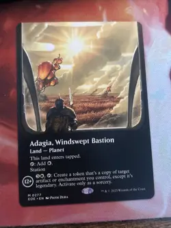 ADAGIA, WINDSWEPT BASTION #277 M (BORDERLESS) (Non-Foil) MTG Edge Of Eternities - Image 1