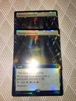 Magic The Gathering Spider-man Oscorp Industries Extended Foil Pair - Image 1