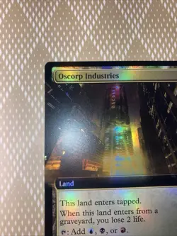 Magic The Gathering Spider-man Oscorp Industries Extended Foil Pair - Image 3
