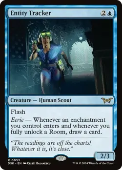 Entity Tracker (0053) Light Play, English Magic the Gathering MTG Duskmourn: Hou - Image 1