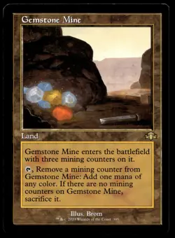 Gemstone Mine (Retro Frame) 395 R Dominaria Remastered - Image 1