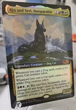 Magic The Gathering Rin and Seri, Inseparable Core Set 2021 BAB Near Mint - Image 2