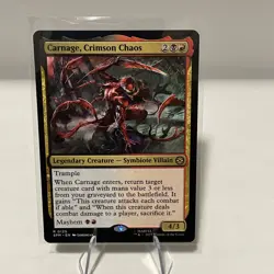 Carnage, Crimson Chaos - MTG - Marvel Spider Man, Regular Non-Foil - Image 2