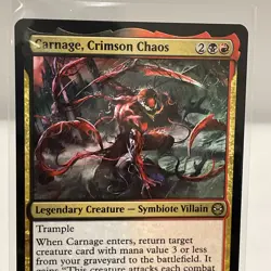 Carnage, Crimson Chaos - MTG - Marvel Spider Man, Regular Non-Foil - Image 4