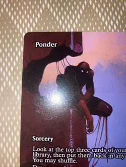 Ponder (Borderless) - Marvel's Spiderman (MAR) - MTG - Image 2