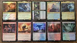 MTG Magic the Gathering Collection Lot 100 Rares/Mythics w/ 10 Foils NM #104 - Image 1