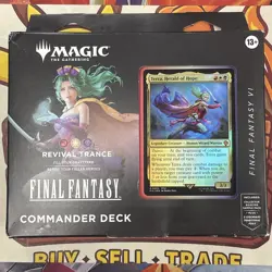 MTG Magic The Gathering Final Fantasy Commander Deck Revival Trance NIB *Sealed* - Image 1