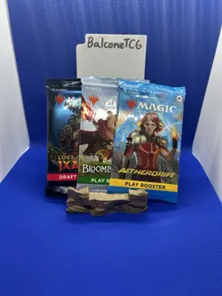 Magic the Gathering Mixed 3 Pack (Lost Caverns, Aetherdrift, and Bloomburrow) - Image 1