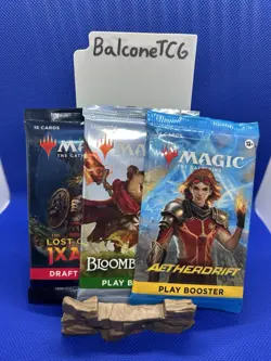 Magic the Gathering Mixed 3 Pack (Lost Caverns, Aetherdrift, and Bloomburrow) - Image 2