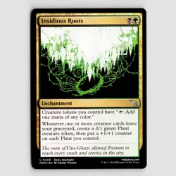 Insidious Roots - MKM #208 Uncommon - NM / Mint Murder at Markov Single - Image 1