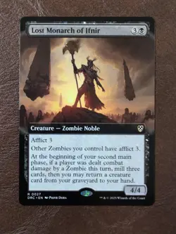 Lost Monarch of Ifnir (Extended Art) Commander: Aetherdrift Regular - Image 1