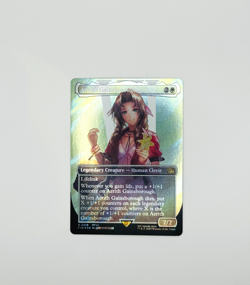 Aerith Gainsborough (Borderless) (Surge Foil) Final Fantasy Foil - Image 2