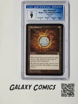 Mox Diamond ~ Stronghold ~ CGC 9.0 ~ MtG ~ Magic the Gathering - Image 1