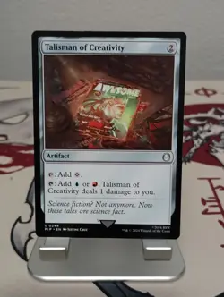 Talisman of Creativity Fallout Regular #244 MTG Near Mint Uncommon - Image 1