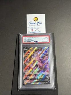 PSA 10 Espeon V Alt Art 180/203 Evolving Skies 2021 Pokemon Card - Image 2