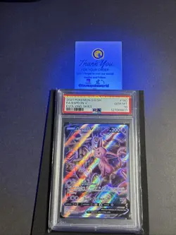 PSA 10 Espeon V Alt Art 180/203 Evolving Skies 2021 Pokemon Card - Image 3