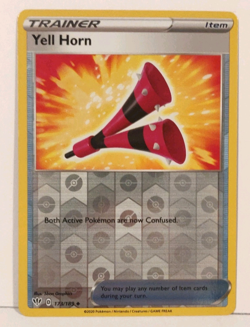 Yell Horn 173/189 Reverse Holo Card Darkness Ablaze Single Pokemon Trading Card - Image 1