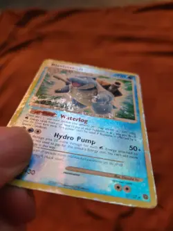 Pokemon TCG Blastoise Holo Rare Card 2/132 Secret Wonders 2007 - Image 3