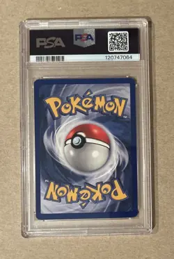 1999 Pokemon Base Set 1st Edition Raticate Card #40 PSA 7 - Image 2