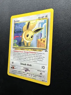 Eevee 38/75 Neo Discovery Regular 2001 Pokemon Card LP - Image 5