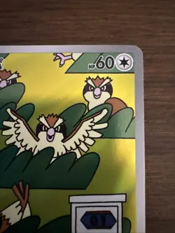 Pokemon Pidgey 118/108 Ruler of the Black Flame Full Art Rare Card Near Mint - Image 3