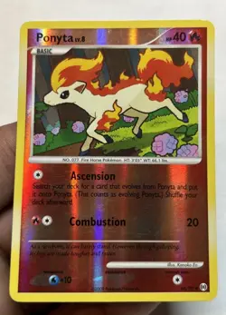 Pokemon TCG Ponyta Card 46/99 Reverse Holo - Image 1
