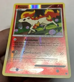 Pokemon TCG Ponyta Card 46/99 Reverse Holo - Image 2