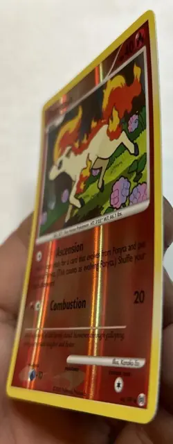 Pokemon TCG Ponyta Card 46/99 Reverse Holo - Image 3