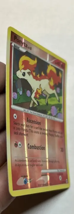 Pokemon TCG Ponyta Card 46/99 Reverse Holo - Image 4