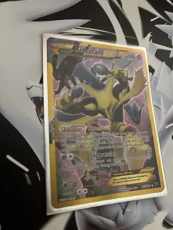 Alakazam EX Fates Collide 125/124 Full Art Holo Secret Rare Pokemon TCG Card - Image 5