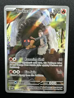 Torkoal 172/167 Sv06: Twilight Masquerade Holo 2024 Pokemon Card NM - Image 1