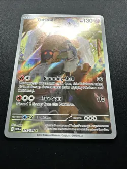 Torkoal 172/167 Sv06: Twilight Masquerade Holo 2024 Pokemon Card NM - Image 3