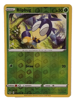 Blipbug - 016/202 Pokemon Trading Card Reverse Holo NM/M CardSword & Shield - Image 1
