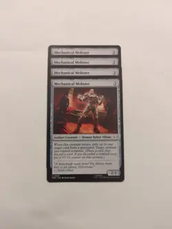(4) Mechanical Mobster *PLAYSET* Marvel's Spider-Man Regular NM MTG - Image 1