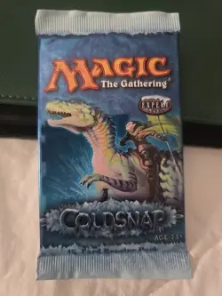 2006 MTG Magic the Gathering Coldsnap Booster Pack Factory Sealed 653569170303 - Image 1