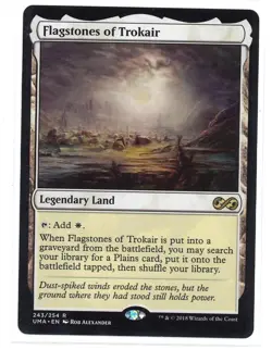 MTG Ultimate Masters - 1x Flagstones of Trokair - NM - Image 1