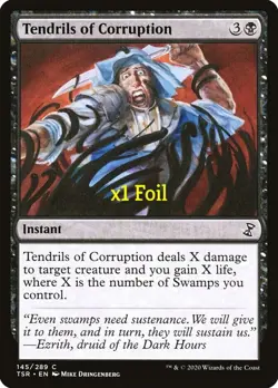 MTG Foil Time Spiral Remastered TSR Tendrils of Corruption MINT - Image 1