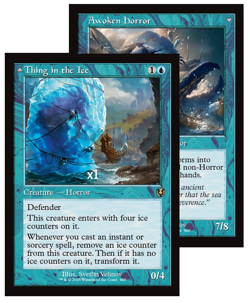 MTG Retro Innistrad Remastered INR Thing in the Ice MINT - Image 1